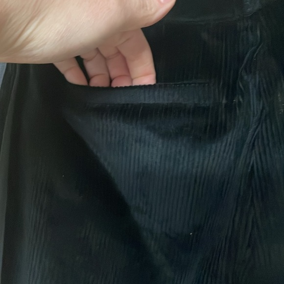 Adidas Originals size small black corduroy side stripe pants - Picture 6 of 12